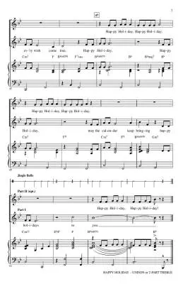Happy Holiday - Berlin/Emerson - Choral Octavo - 2-Pt Accompanied