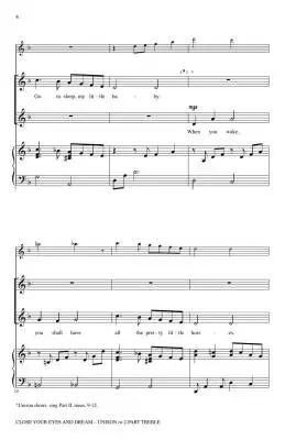 Close Your Eyes and Dream - Donnell/Strid - Choral Octavo - 2-Pt Accomapnied