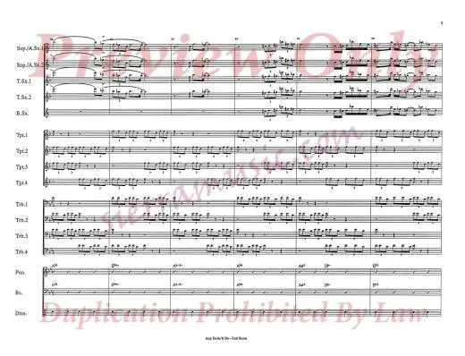 Any Dude\'ll Do - Holman  - Jazz Ensemble - Gr. 4