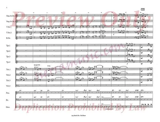 Any Dude\'ll Do - Holman  - Jazz Ensemble - Gr. 4