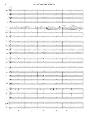 Maestro - Standridge - Concert Band - Gr. 3