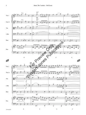 Raise the Curtain - Parsons - String Orchestra - Gr. 4