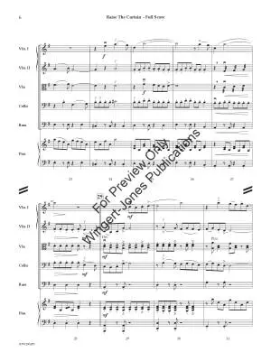 Raise the Curtain - Parsons - String Orchestra - Gr. 4