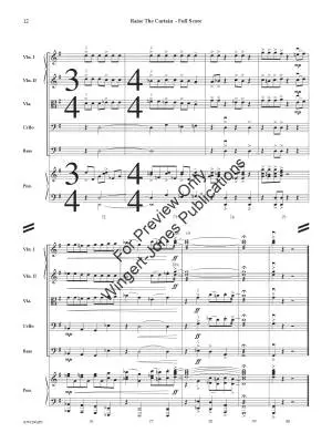 Raise the Curtain - Parsons - String Orchestra - Gr. 4