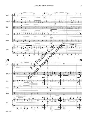 Raise the Curtain - Parsons - String Orchestra - Gr. 4