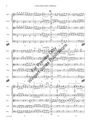 Groove, Bow, Groove - Skevington - String Orchestra - Gr. 4