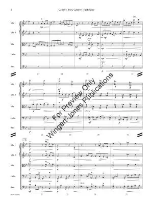 Groove, Bow, Groove - Skevington - String Orchestra - Gr. 4