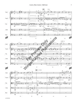 Groove, Bow, Groove - Skevington - String Orchestra - Gr. 4