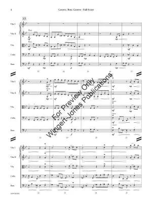 Groove, Bow, Groove - Skevington - String Orchestra - Gr. 4