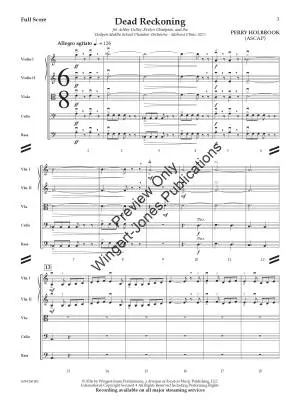 Dead Reckoning - Holbrook - String Orchestra - Gr. 4