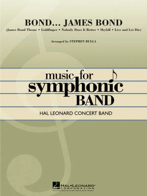 Hal Leonard - Bond... James Bond - Bulla - Concert Band - Gr. 4