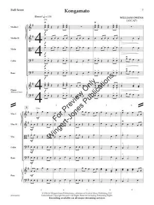 Kongamato - Owens - String Orchestra - Gr. 2