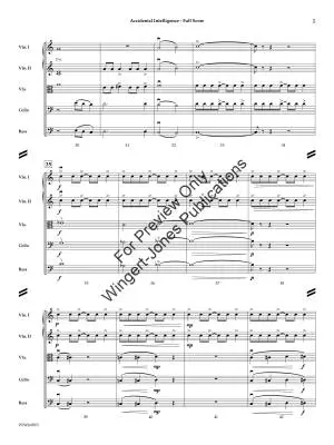 Accidental Intelligence - Gassi - String Orchestra - Gr. 2.5