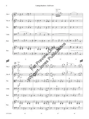 Casting Shadows - Sciaino - String Orchestra - Gr. 2.5