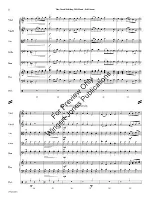 The Great Holiday Gift Hunt! - Owens - String Orchestra - Gr. 2.5