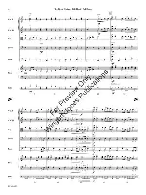 The Great Holiday Gift Hunt! - Owens - String Orchestra - Gr. 2.5