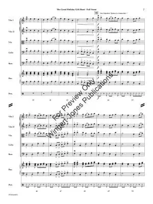 The Great Holiday Gift Hunt! - Owens - String Orchestra - Gr. 2.5