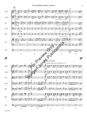 The Great Holiday Gift Hunt! - Owens - String Orchestra - Gr. 2.5