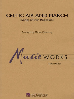 Hal Leonard - Celtic Air and March - Sweeney - Concert Band - Gr. 1