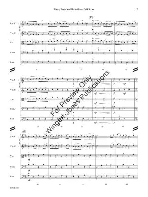 Birds, Bees, and Butterflies - Woodruff - String Orchestra - Gr. 2