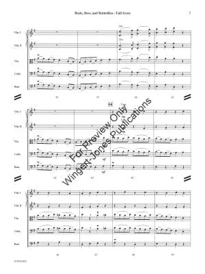 Birds, Bees, and Butterflies - Woodruff - String Orchestra - Gr. 2