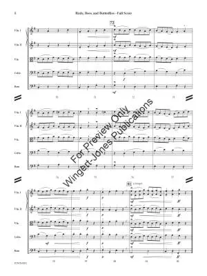 Birds, Bees, and Butterflies - Woodruff - String Orchestra - Gr. 2