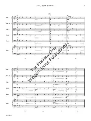 Take a Breath - Skevington - String Orchestra - Gr. 0.5