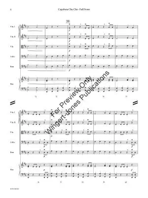 Capybara Cha Cha - Holbrook - String Orchestra - Gr. 0.5