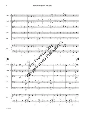 Capybara Cha Cha - Holbrook - String Orchestra - Gr. 0.5