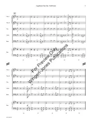 Capybara Cha Cha - Holbrook - String Orchestra - Gr. 0.5