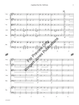 Capybara Cha Cha - Holbrook - String Orchestra - Gr. 0.5