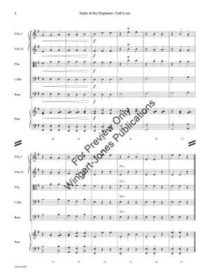 Waltz of the Elephants - Cunalata - String Orchestra - Gr. 1