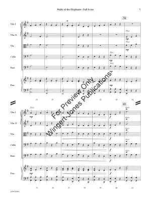 Waltz of the Elephants - Cunalata - String Orchestra - Gr. 1