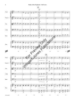 Waltz of the Elephants - Cunalata - String Orchestra - Gr. 1
