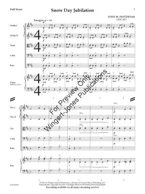 Snow Day Jubilation - Pasternak - String Orchestra - Gr. 1