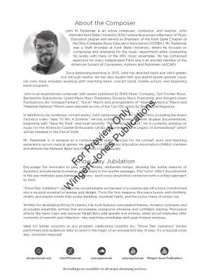 Snow Day Jubilation - Pasternak - String Orchestra - Gr. 1