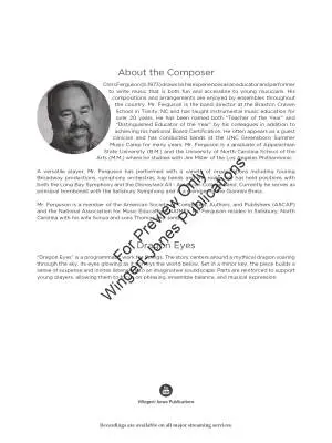 Dragon Eyes - Ferguson - String Orchestra - Gr. 1