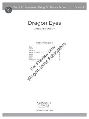 Dragon Eyes - Ferguson - String Orchestra - Gr. 1