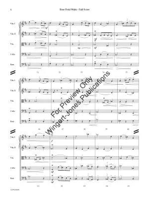 Rose Petal Waltz - Skevington - String Orchestra - Gr. 3