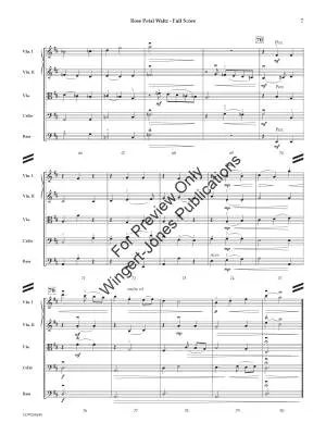Rose Petal Waltz - Skevington - String Orchestra - Gr. 3