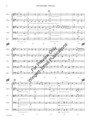 Rose Petal Waltz - Skevington - String Orchestra - Gr. 3