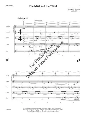 The Mist and the Wind - Woodruff - String Orchestra - Gr. 3