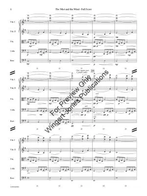 The Mist and the Wind - Woodruff - String Orchestra - Gr. 3