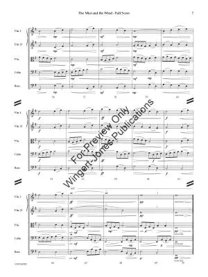 The Mist and the Wind - Woodruff - String Orchestra - Gr. 3