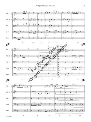 Twilight Whispers - Golan - String Orchestra - Gr. 3