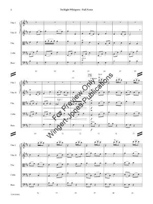 Twilight Whispers - Golan - String Orchestra - Gr. 3