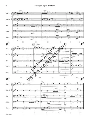 Twilight Whispers - Golan - String Orchestra - Gr. 3