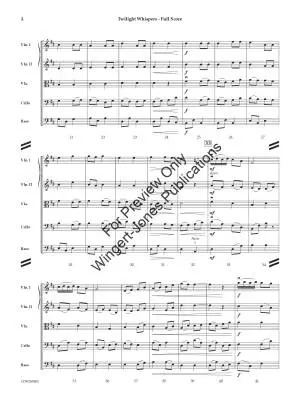 Twilight Whispers - Golan - String Orchestra - Gr. 3