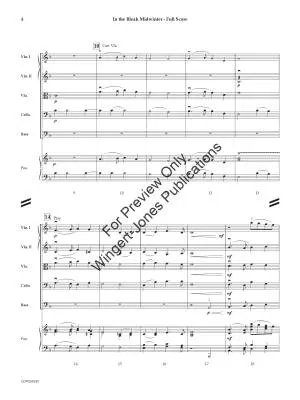 In the Bleak Midwinter - Holst/Pasternak - String Orchestra - Gr. 3.5