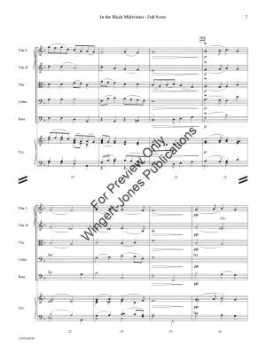 In the Bleak Midwinter - Holst/Pasternak - String Orchestra - Gr. 3.5